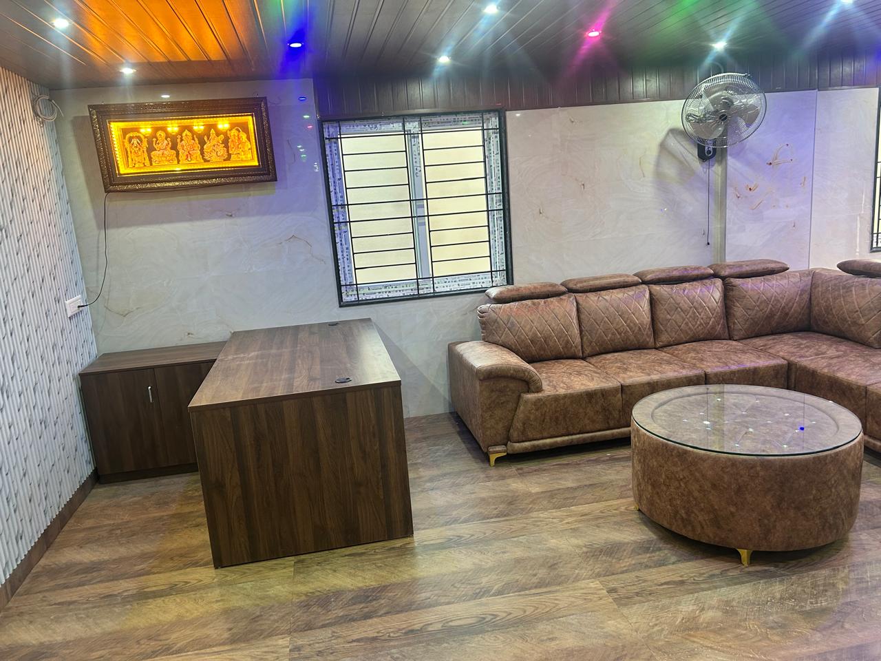 Rest and Roam Co-Live lounge reception Mahadevapura