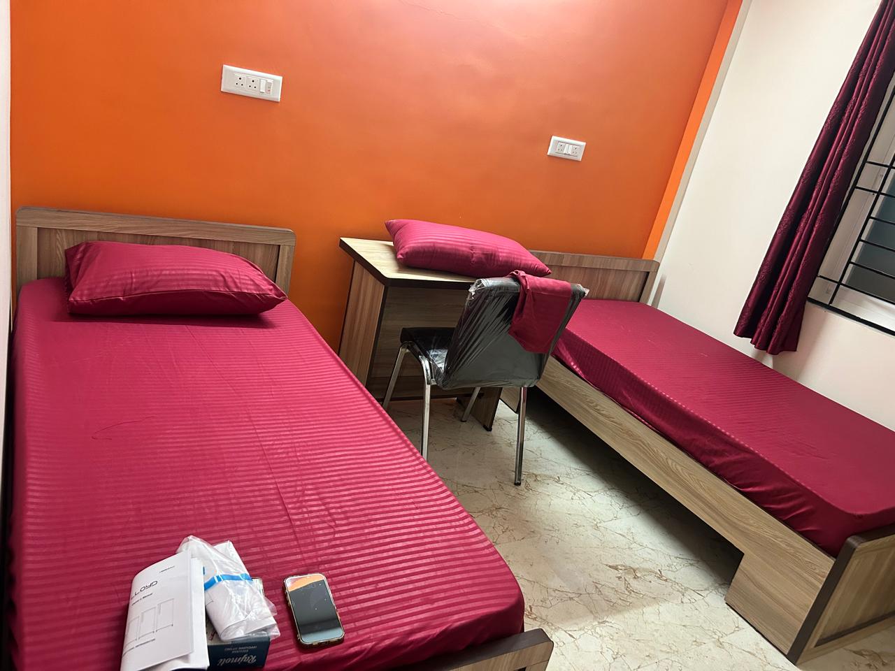Rest and Roam Co-Live twin sharing room