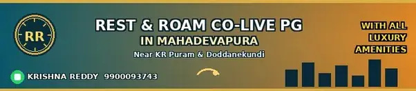 Building of Rest and Roam Colive PG, Mahadevapura