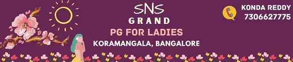 Building of SNS Grand PG for Ladies, Koramangala