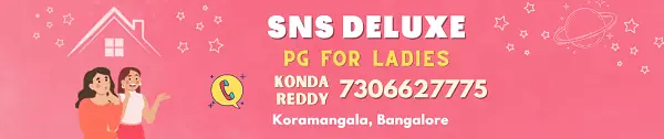 Building of SNS Deluxe PG for Ladies, Koramangala