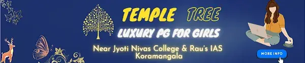 Building of Temple Tree PG for Ladies near Jyoti Nivas College